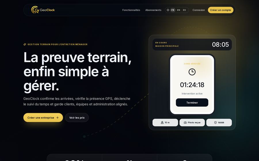 Preview of GeoClock